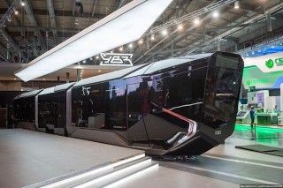 Illustration for article titled When a Russian Tank Company Builds a Streetcar It Comes Out Badass